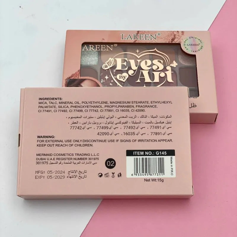 Eyes by Art-15-color eyeshadow palette