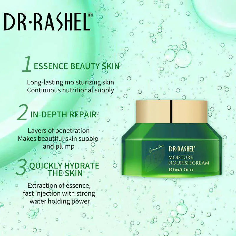 Dr.Rashel Green Tea Moisture Nourish Cream - 50g
