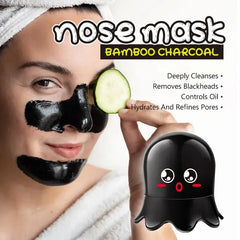 Disunie Nose Mask Blackhead Remover Patches Bamboo Chrcoal Nose Cleaning - 50g