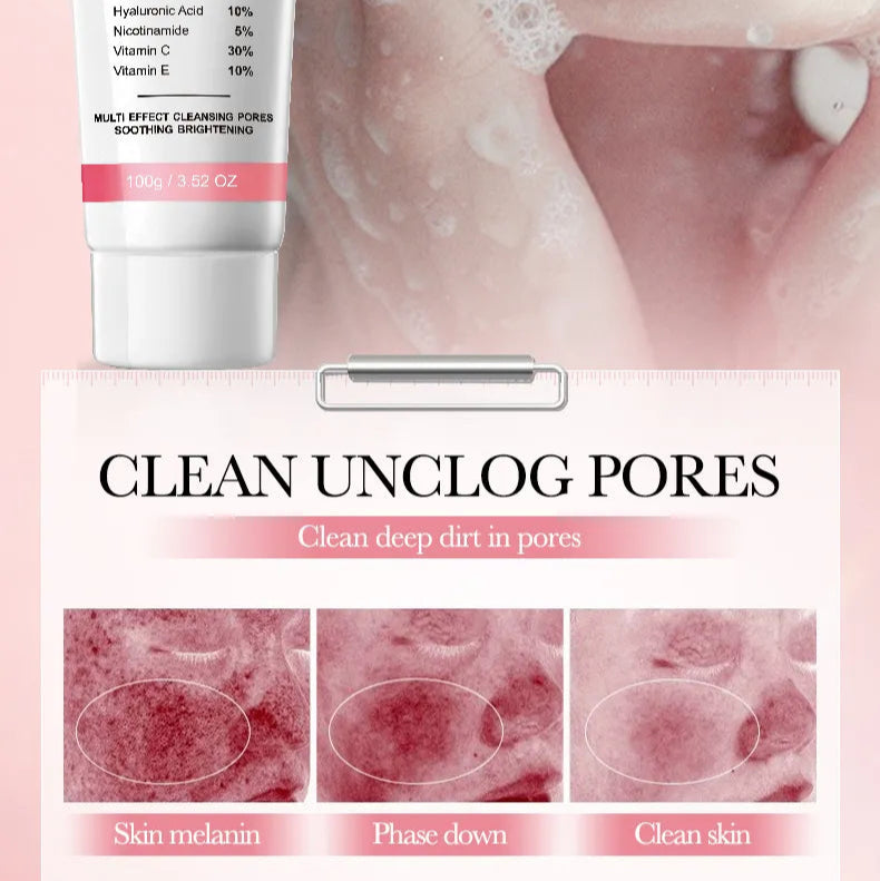 SADOER 4 IN 1 Whitening Brightening Facial Cleanser - 100ml