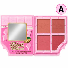 Kevin & Coco Chocolate Bean Blush Palette