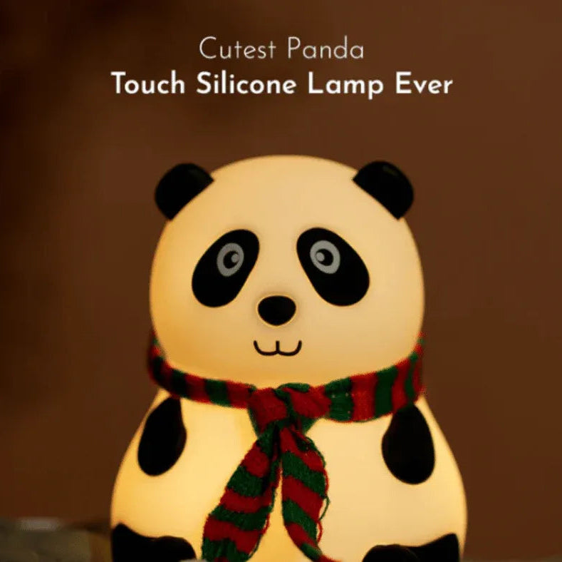 Cute Silicone Panda Lamp Night Light