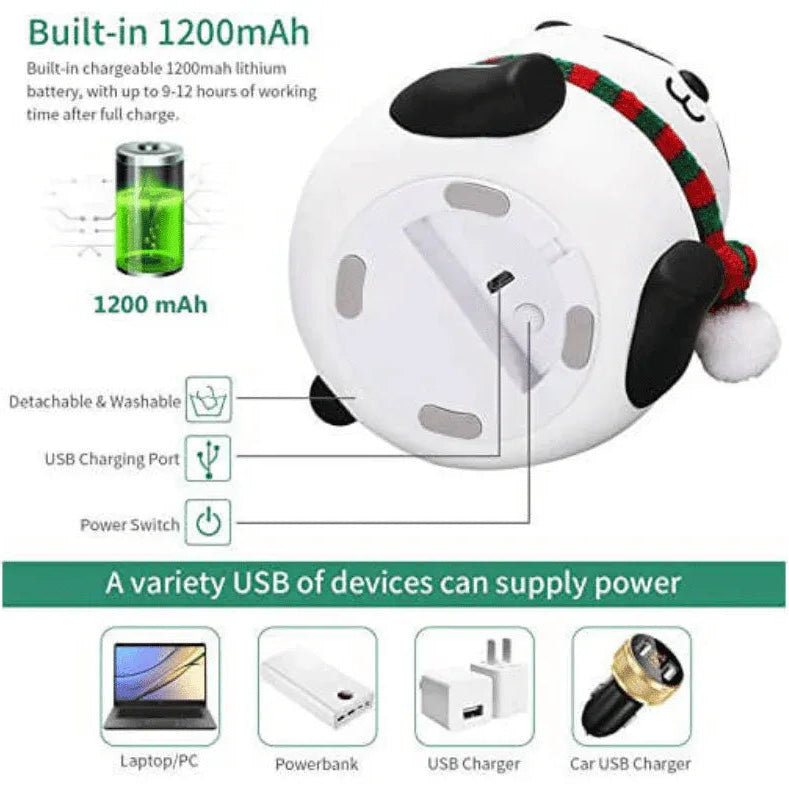Cute Silicone Panda Lamp Night Light