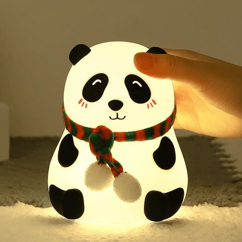 Cute Silicone Panda Lamp Night Light