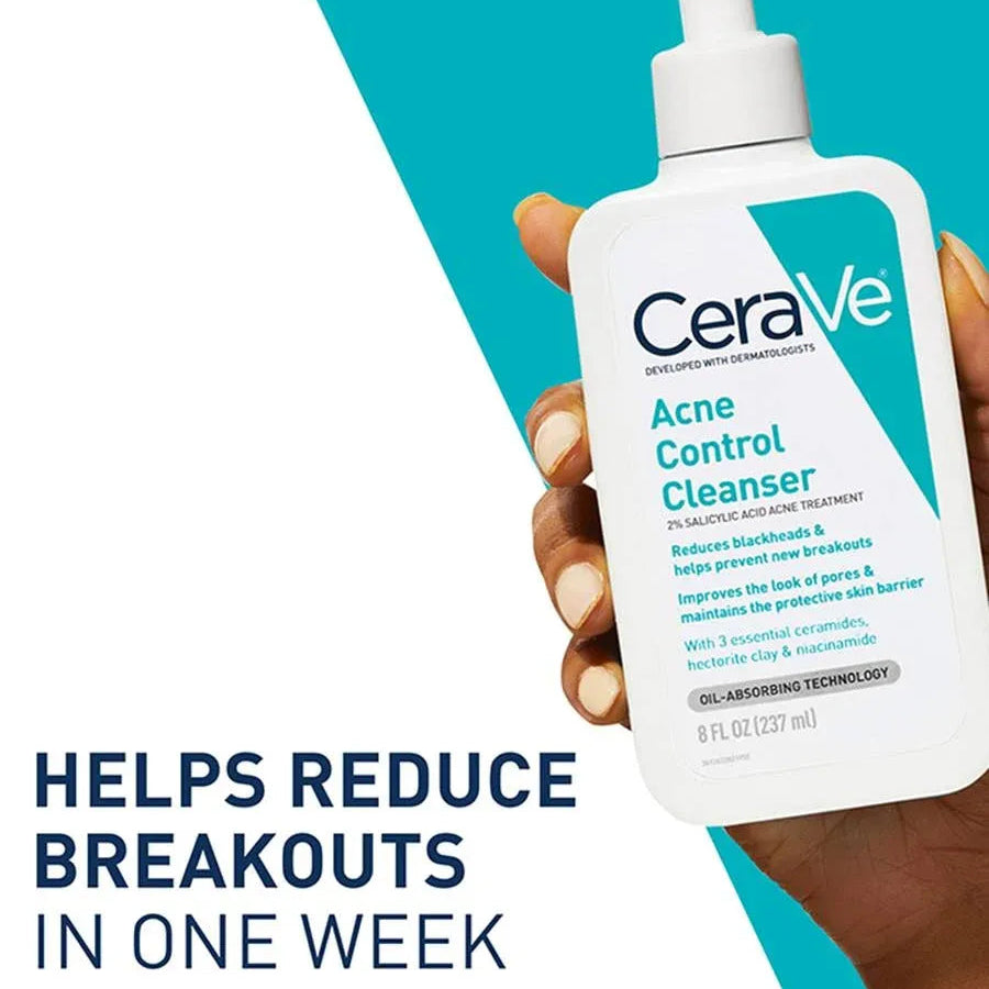 CeraVe Acne Control Cleanser – 237 ml – 100% Original