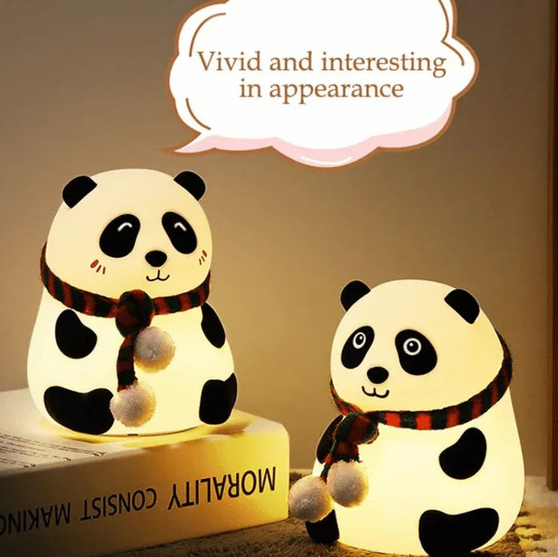 Cute Silicone Panda Lamp Night Light