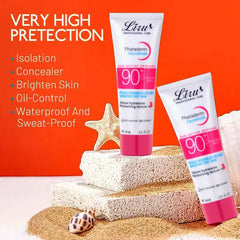 Liru Professional Care Phataderm Aquafluide Sun Active Defense SPF 90 - 80ml