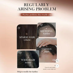SADOER Hairline Powder - Natural Hair Color & Coverage 4g