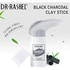 Dr Rashel Pore Detox Mask Black Charcoal Clay Stick - 40gm