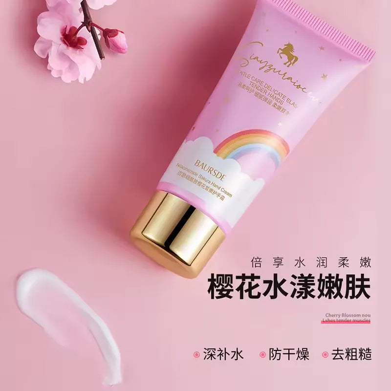 Baursde Niacinamide Sakura Hand Cream - 60g