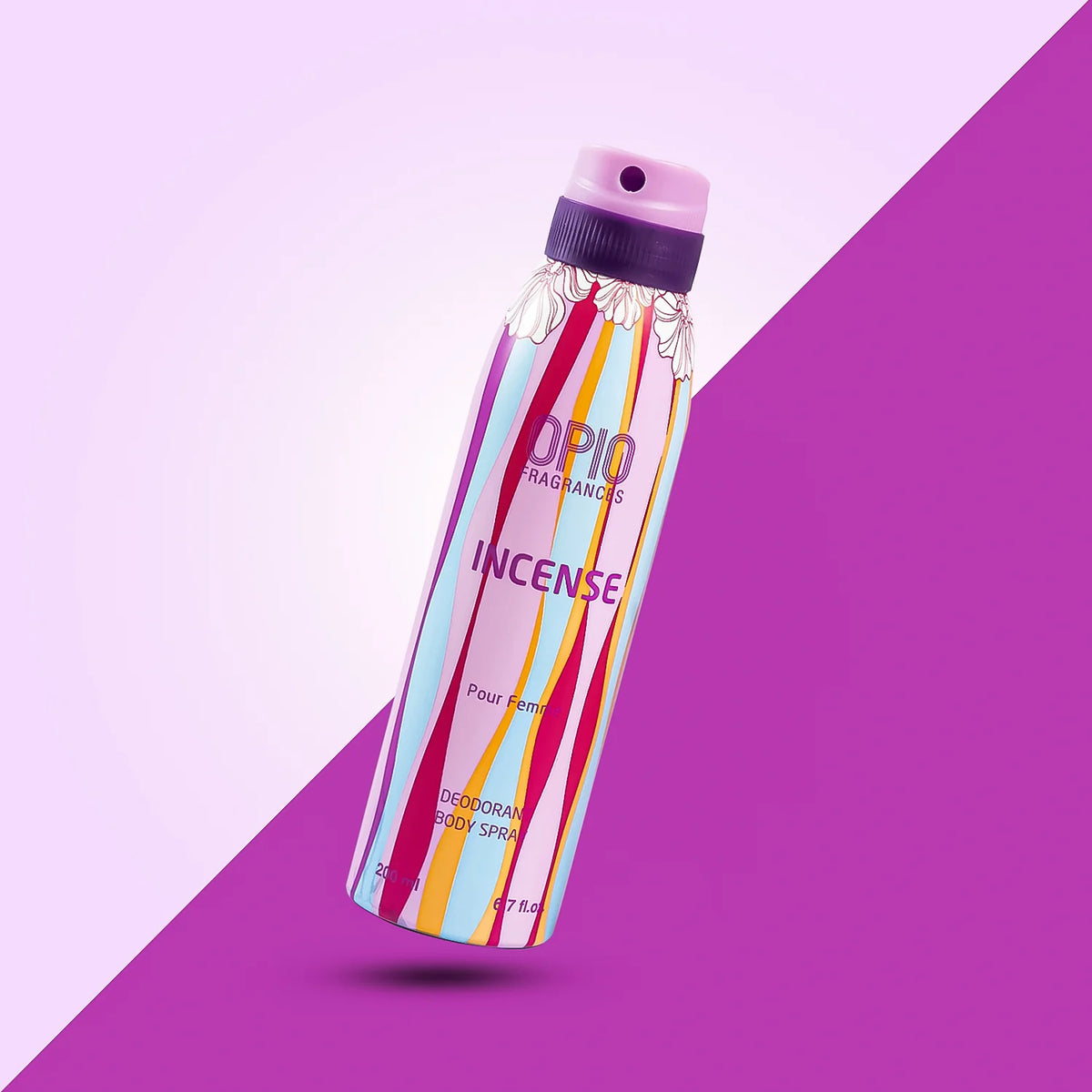 Opio Incense Deodorant Body Spray for Women (200ml)