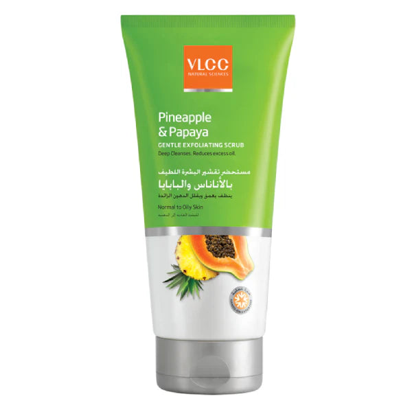 VLCC Pineapple & Papaya Gentle Exfoliating Scrub - 150ml