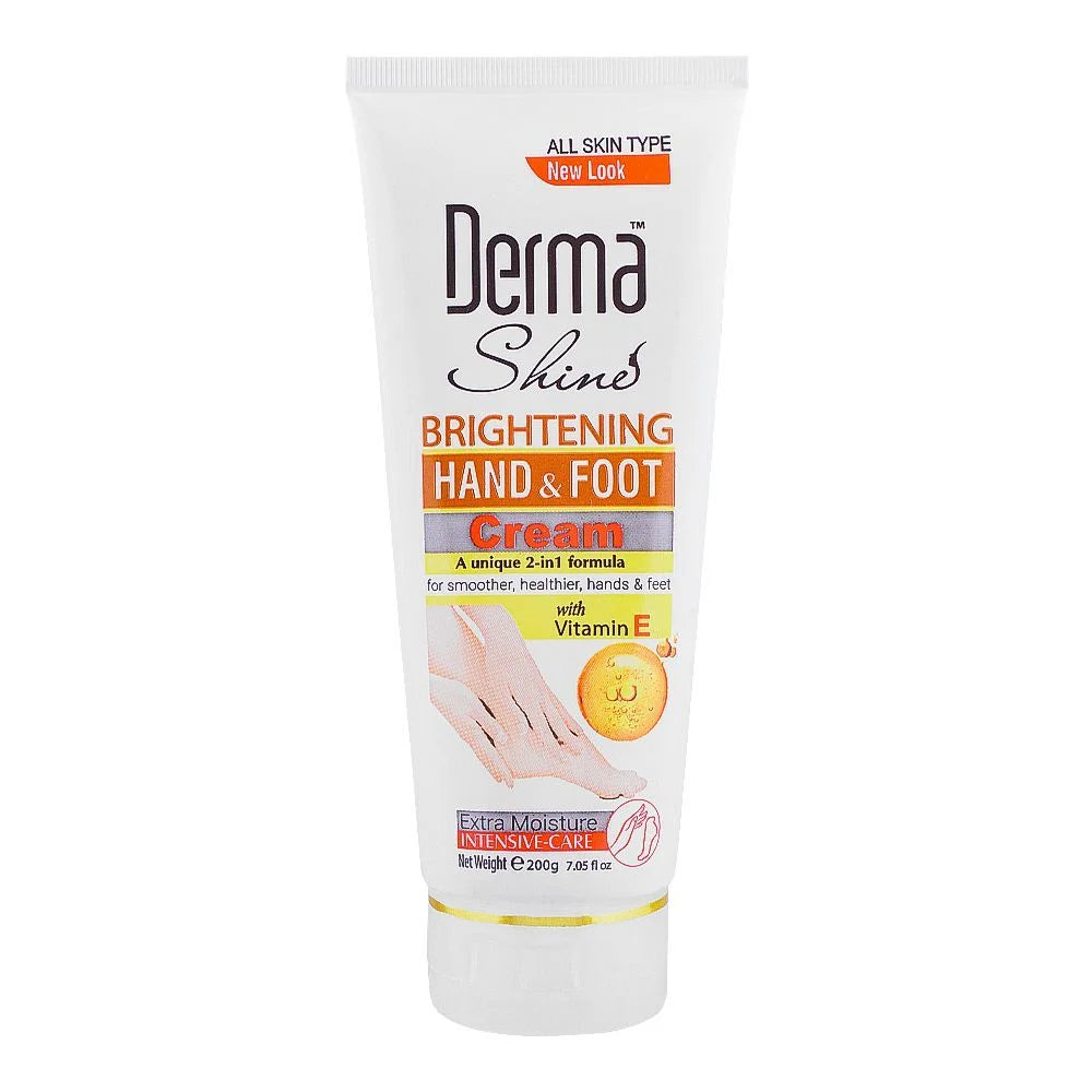 Derma Shine Hand and Foot Vitamin E Cream - 200g