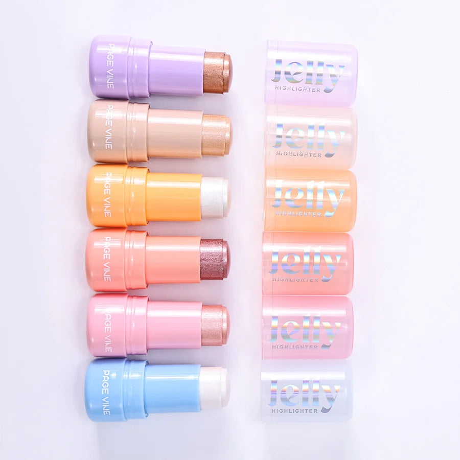 Jelly Highlighter Stick – Hydrating Dewy Glow