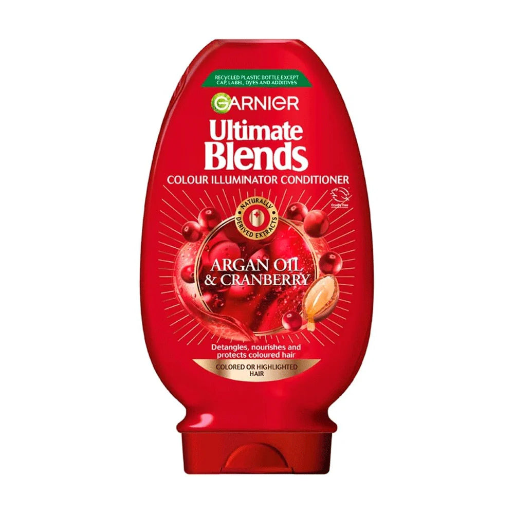 Garnier Ultimate Blends Argan Oil & Cranberry Conditioner - 400ml