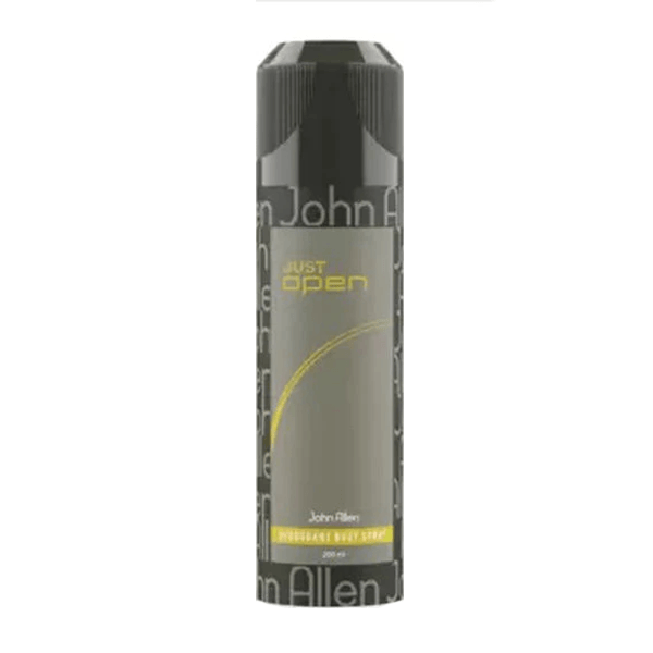 John Allen Just Open Deodorant Body Spray-200ml