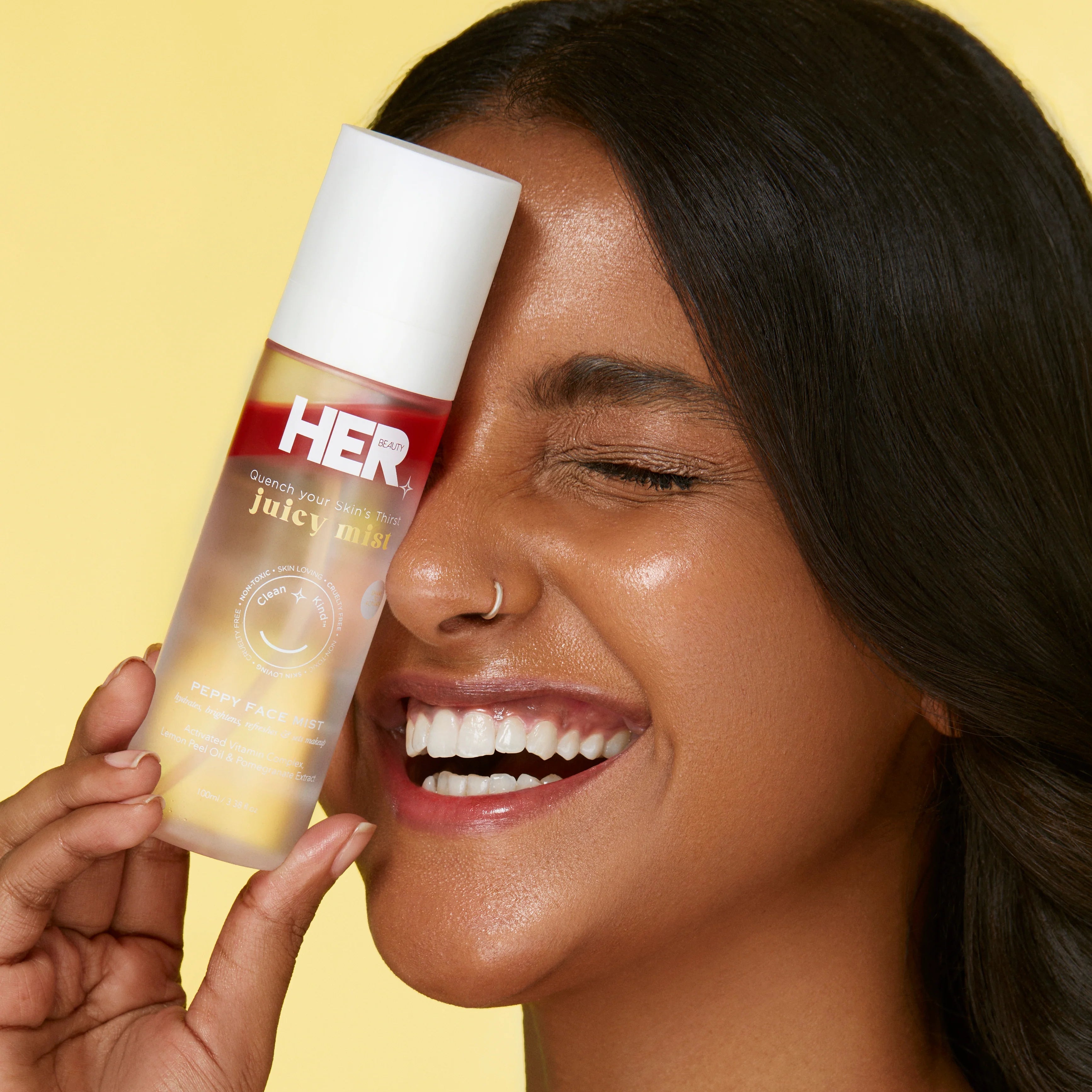 HER Beauty juicy mist Peppy Face Mist 100ml