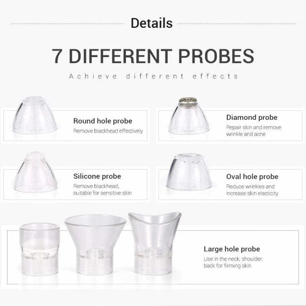 Kemei KM-1871 7 in 1 Blackhead Cleaner/Remover