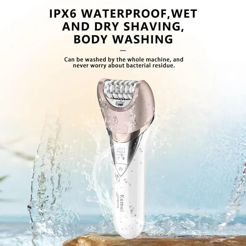 Kemei KM-7115 6-in-1 Epilator