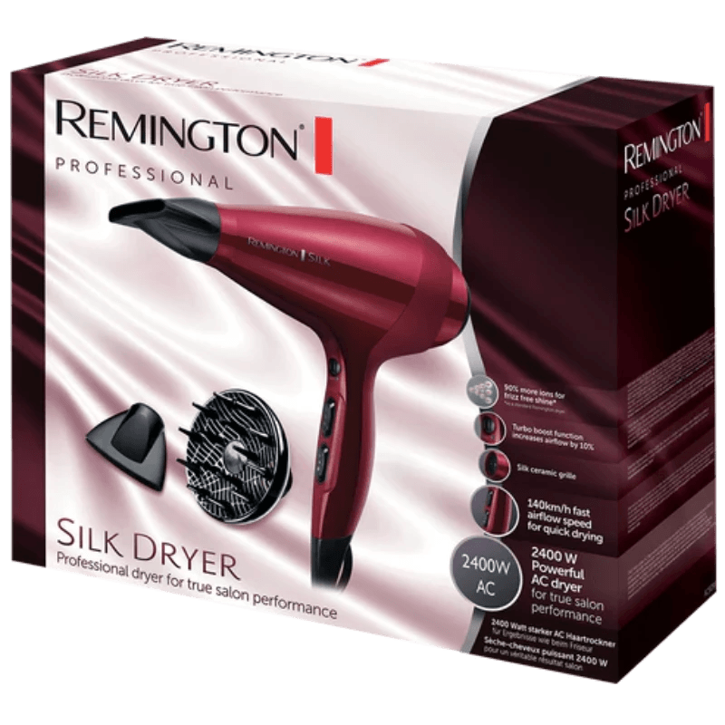 Remington D9096 Hair Dryer Silk Ceramic 2400w