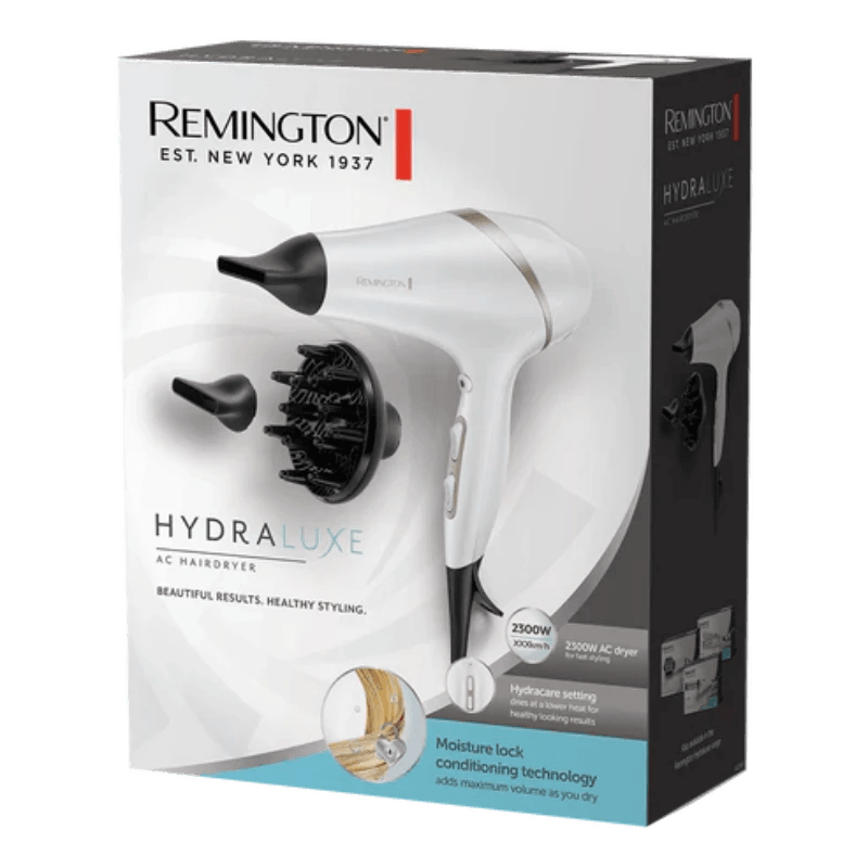 Remington Hydraluxe Hair Dryer With Moisture AC8901