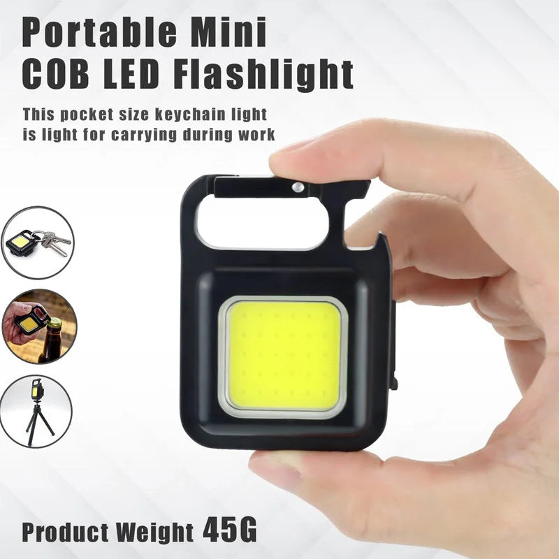 Mini LED Portable Keychain Flashlight