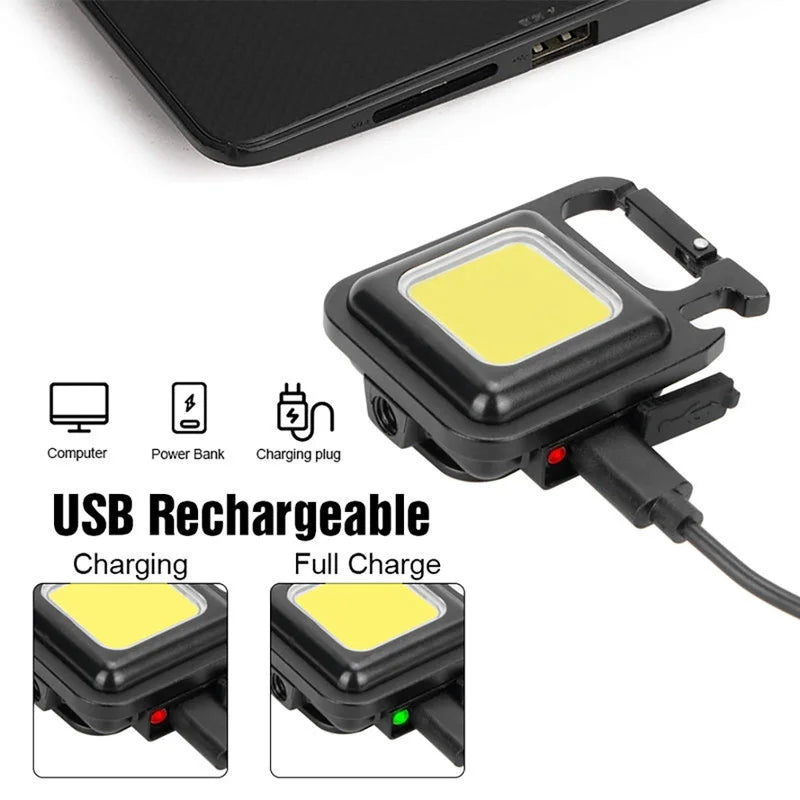 Mini LED Portable Keychain Flashlight