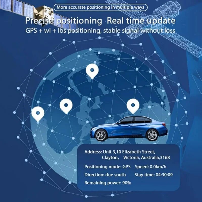 GPS Tracker GF-09 Mini GPS Tracker APP Remote Control Anti-Lost Device