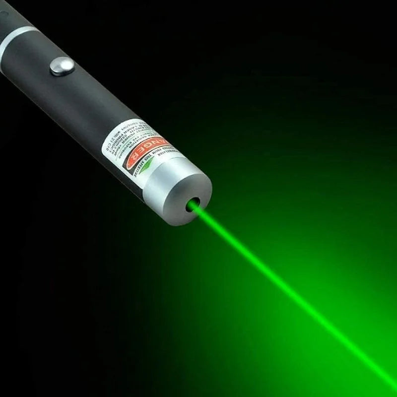 Metal Green Multipurpose Laser Light with designing Disco Pointer Pen