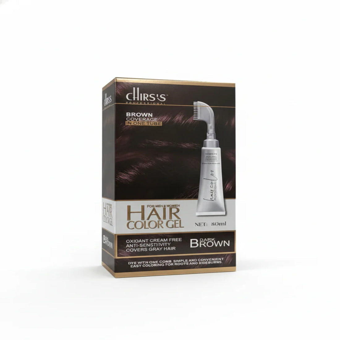 Chirs's Hair Color Gel - 80ml