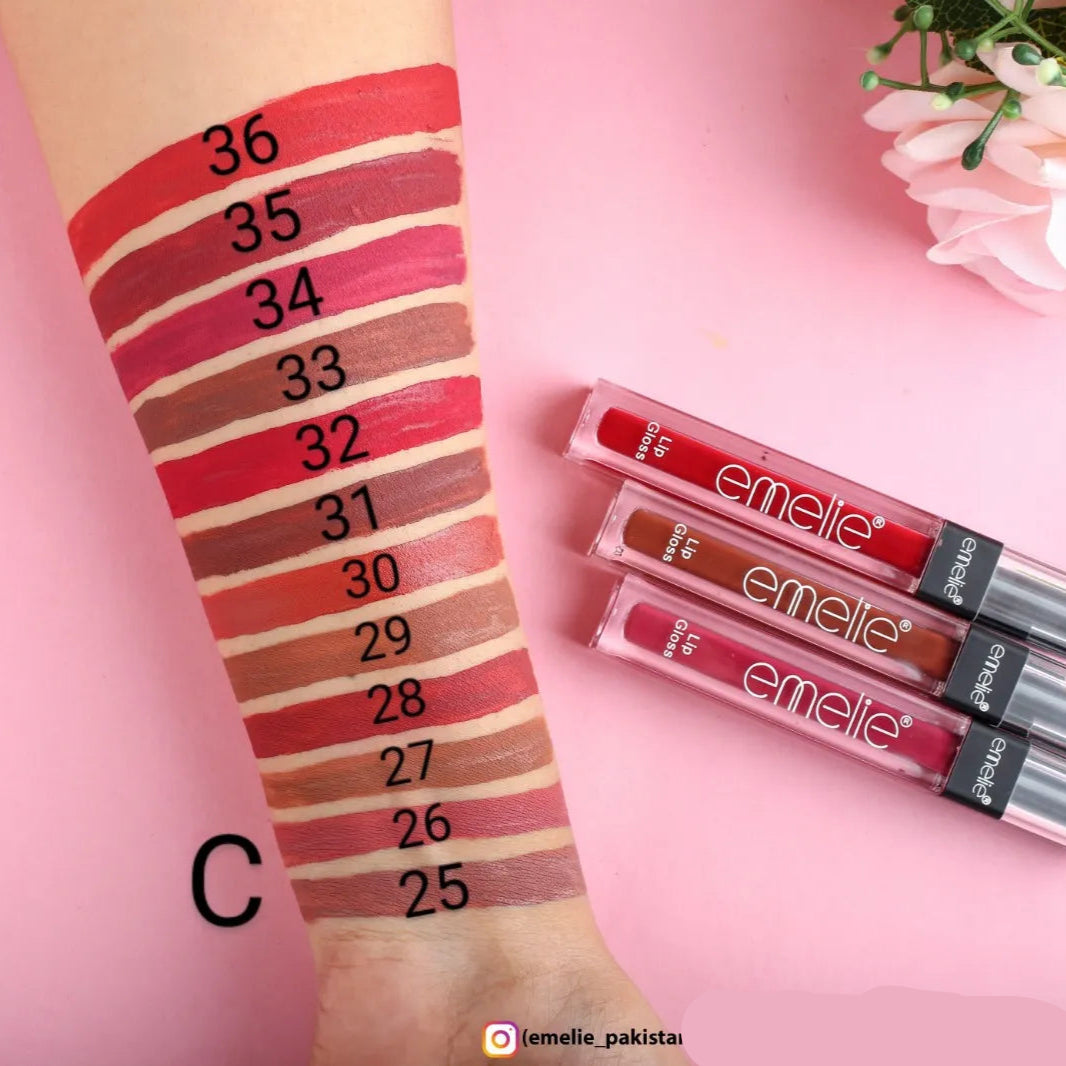 Emelie Nude Matte Lip Gloss