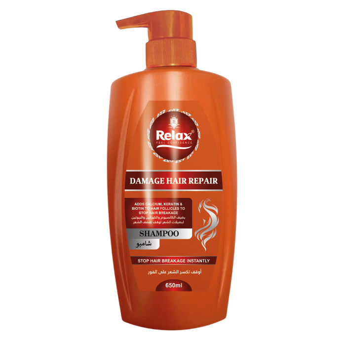 Relax Damage Hair Repair Shampoo - 650ml