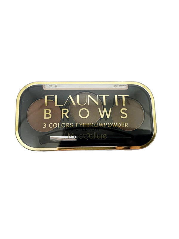Mocallure Flaunt It Brows 3 Colors Eyebrow Powder palette