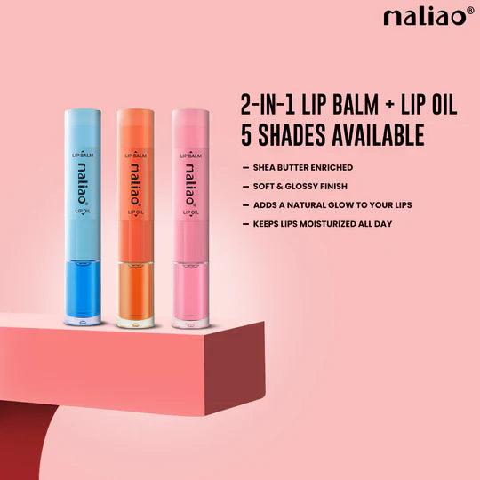 Maliao 2-in-1 Lip Balm & Lip Oil
