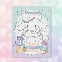 Hello kitty Cinnomoroll Palette 35 colors