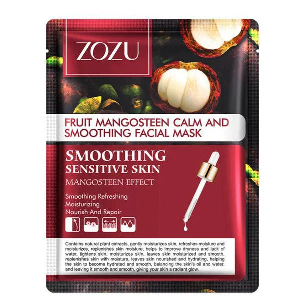 ZoZu Fruit Mangosteen Calm & Smoothing Face Sheet Mask - 30g