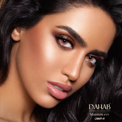 Dahab Gold Collection Marron Contact Lenses