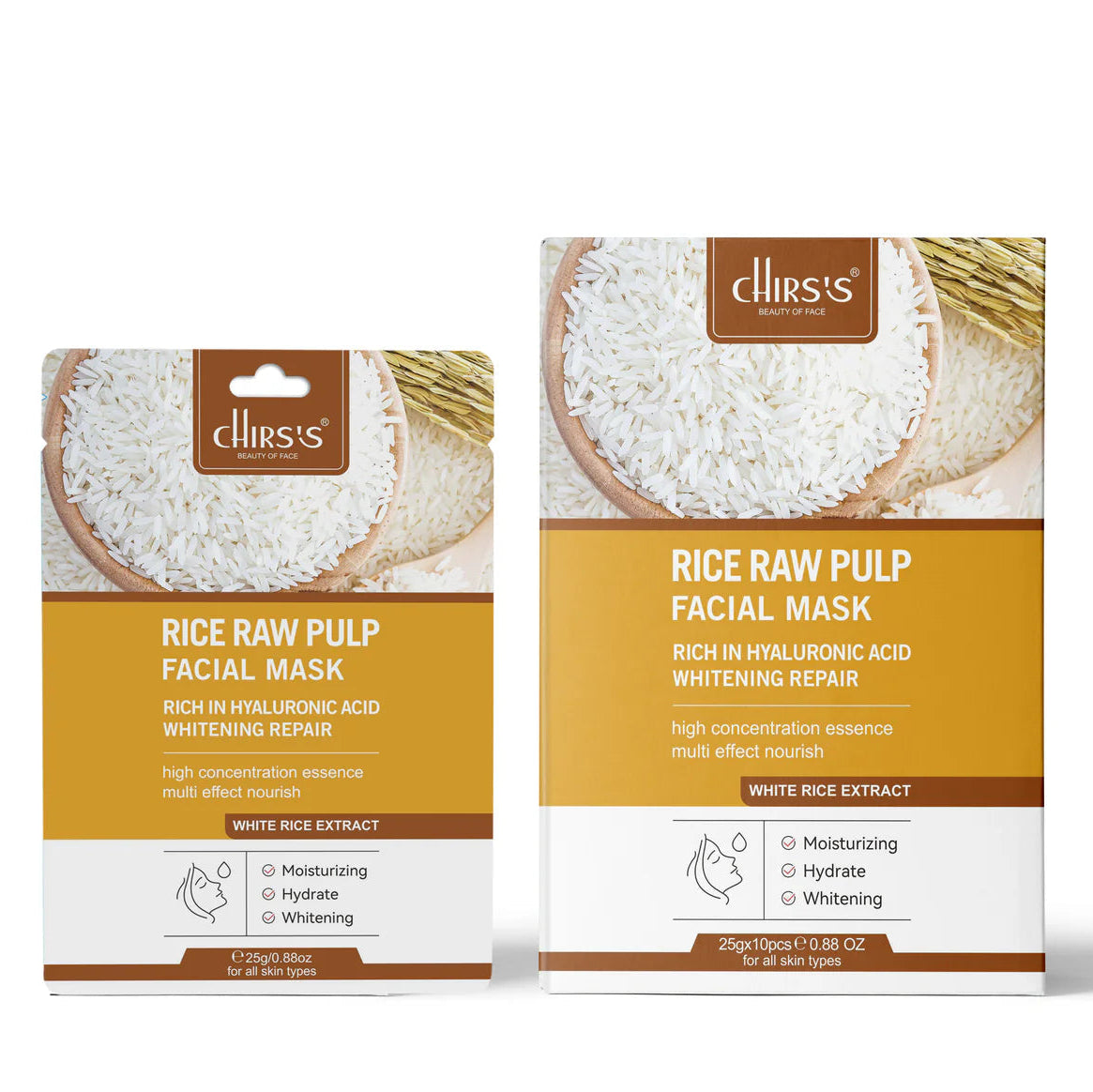 Chirs's Rice Skincare Pack of 5 Bundle
