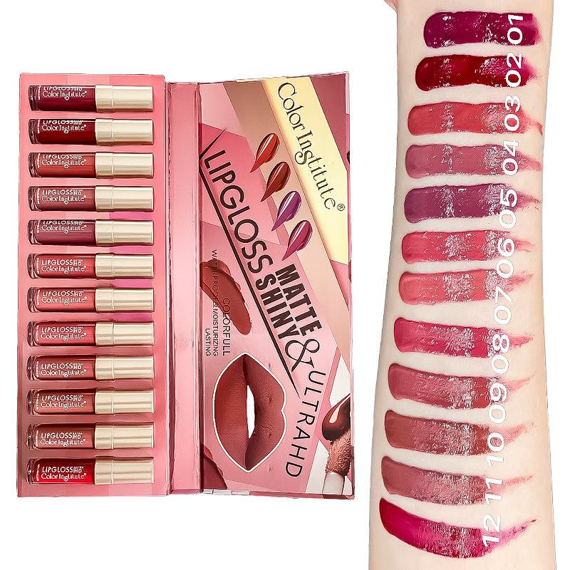 Color Institute Lip Gloss 12 Pieces Pack