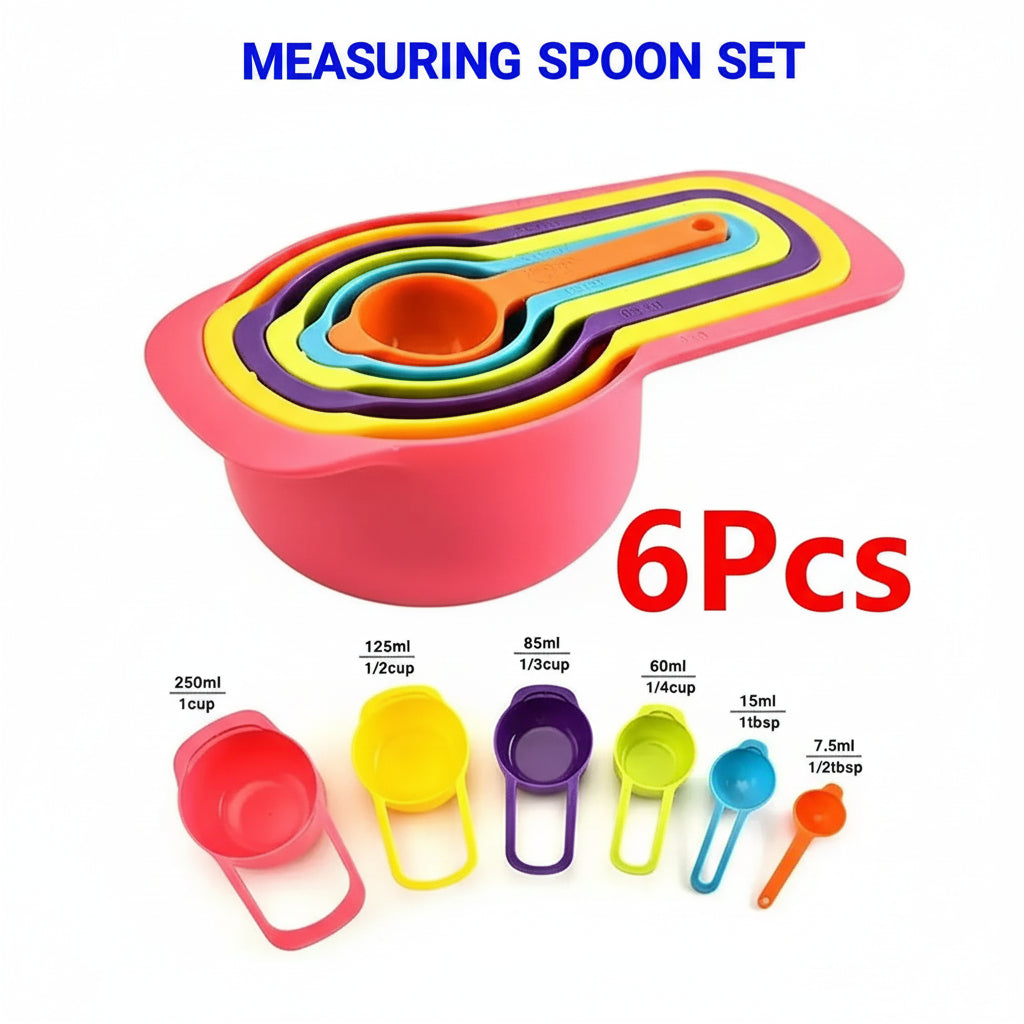 6 Pieces Measuring Spoon