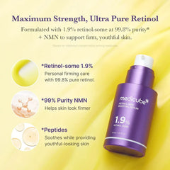 Medicube Retinol NMN Radiance Booster 1.9% Serum - 30ml