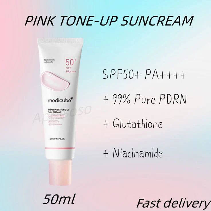 Medicube PDRN Pink Tone Up Sun Cream - 50ml