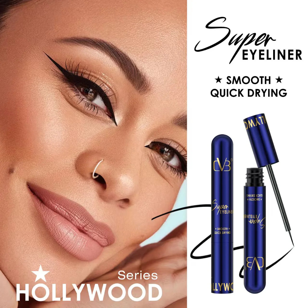 CVB Super Eyeliner Smooth Quick Drying - 8ml