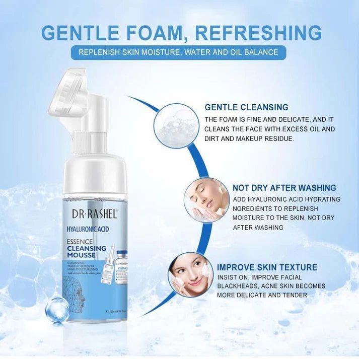 Dr.Rashel Hyaluronic Acid Essence Cleansing Mousse - 120ml