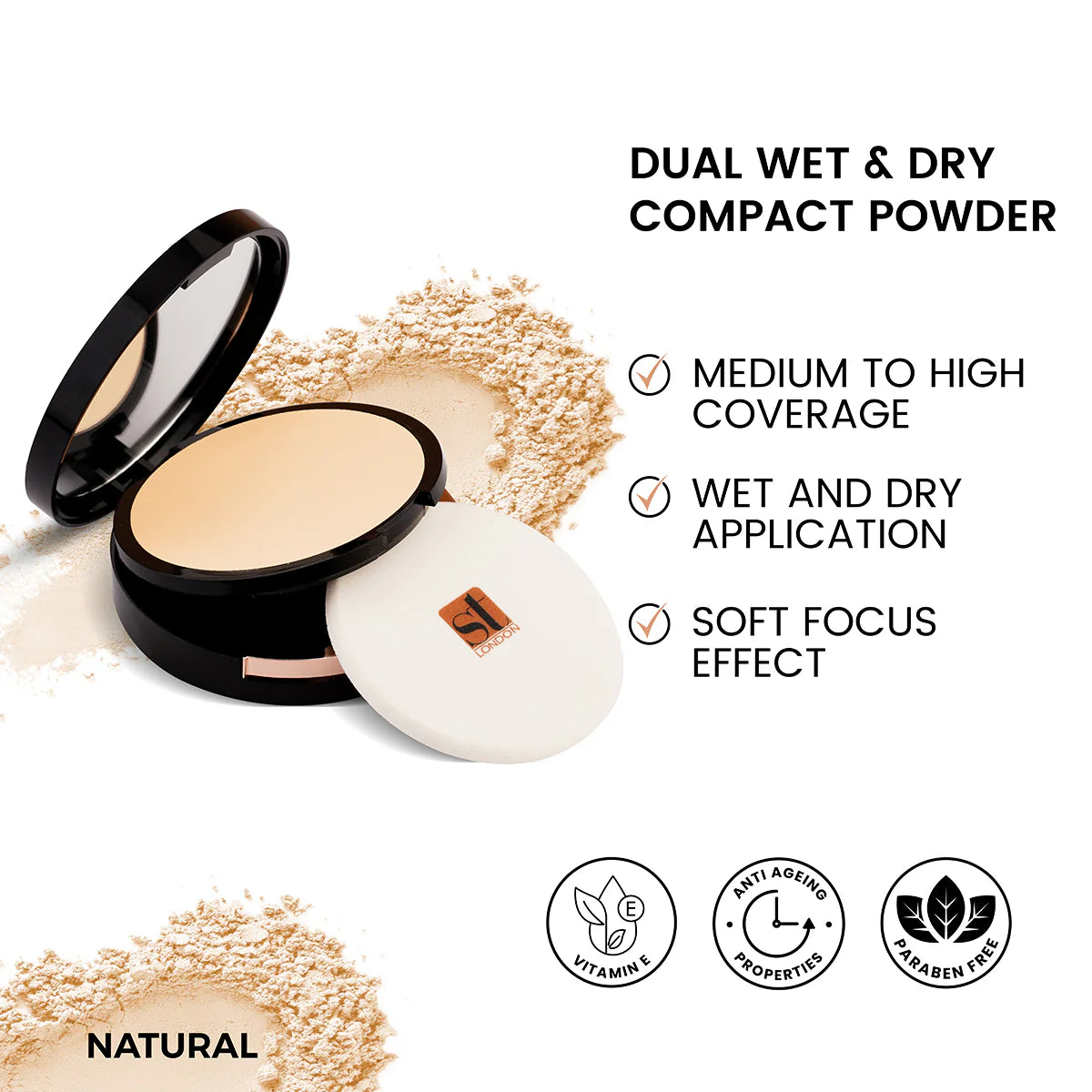 ST London - Dual Wet & Dry Compact Powder
