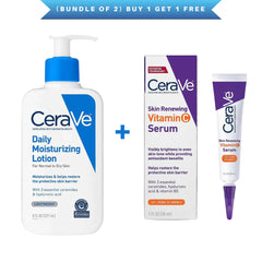 Cerave (Bundle of 2) Moisturizing Lotion + Serum