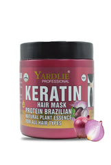 Yardlie Professional Onion Keratin Hair Mask - 500ml For All Hair Types