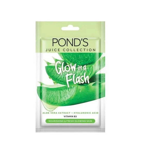 POND'S Aloe Vera Glow In A Flash Sheet Mask - 20g