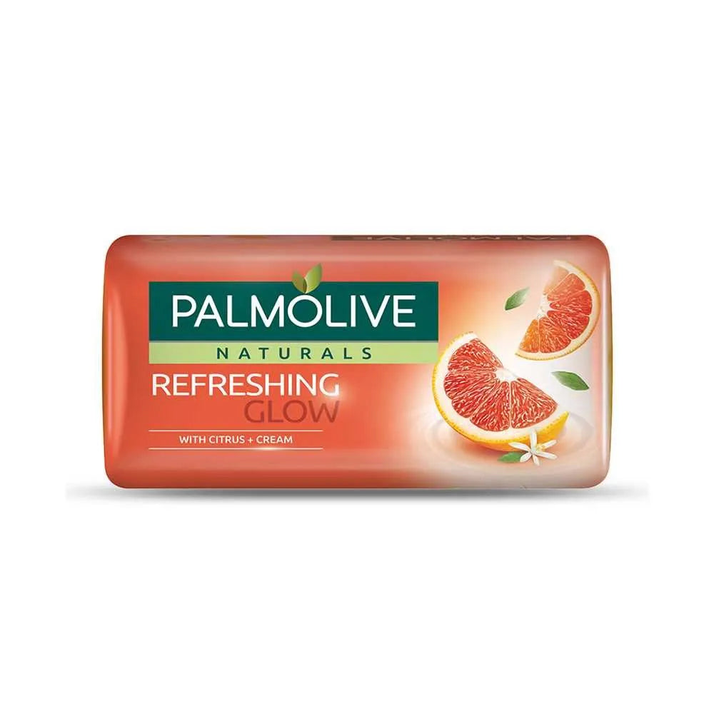 Palmolive Naturals Refreshing Glow Soap, Citrus + Cream - 145g
