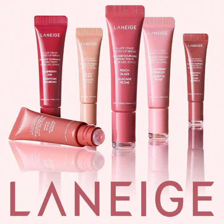 LANEIGE - Glaze Craze Tinted Polypeptide Lip Serum - 12g